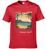 Take Me Where Summer Never Ends Summer T-Shirt - Joliny