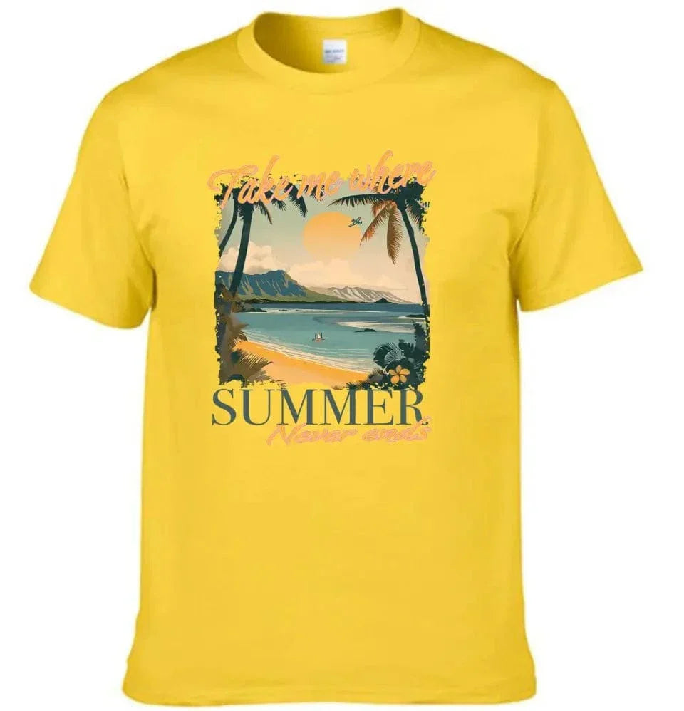 Take Me Where Summer Never Ends Summer T-Shirt - Joliny