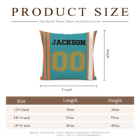 Team Spirit - Personalized Football Pillowcase Are Customizable With Names And Numbers - Perfect Fan Gift! - Joliny