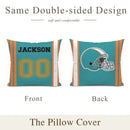 Team Spirit - Personalized Football Pillowcase Are Customizable With Names And Numbers - Perfect Fan Gift! - Joliny