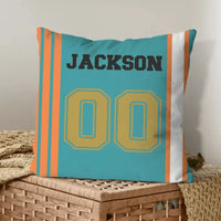 Team Spirit - Personalized Football Pillowcase Are Customizable With Names And Numbers - Perfect Fan Gift! - Joliny
