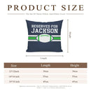 Team Spirit - Personalized Football Pillowcase - Perfect Fan Gift! - Joliny