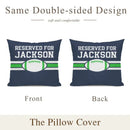 Team Spirit - Personalized Football Pillowcase - Perfect Fan Gift! - Joliny