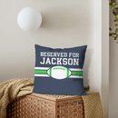 Team Spirit - Personalized Football Pillowcase - Perfect Fan Gift! - Joliny