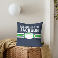 Team Spirit - Personalized Football Pillowcase - Perfect Fan Gift! - Joliny