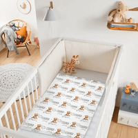 Teddy Bear Cloud Personalized Name Custom Blanket - Newborn Baby Shower Gift - Joliny