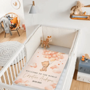 Teddy Bear Custom Colour Blanket - Personalised Name And Date Of Birth Blanket - A Gift For Child,Newborns,Baby - Joliny