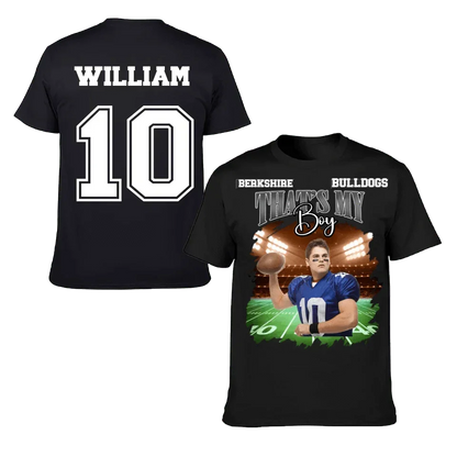 That's My Boy Personalized Jerseys Football Match Day Customized Team Names Family Photos For Player Use - Joliny