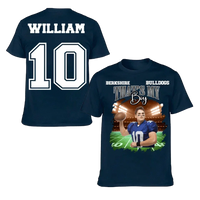 That's My Boy Personalized Jerseys Football Match Day Customized Team Names Family Photos For Player Use - Joliny