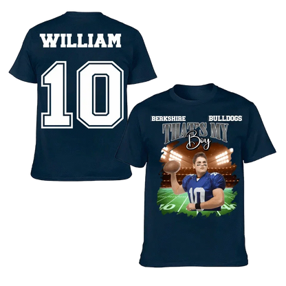 That's My Boy Personalized Jerseys Football Match Day Customized Team Names Family Photos For Player Use - Joliny