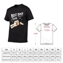 The Best Dad Ever - Family Personalized Custom Unisex T-shirt - Father's Day, Birthday Gift For Dad - Joliny
