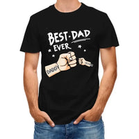 The Best Dad Ever - Family Personalized Custom Unisex T-shirt - Father's Day, Birthday Gift For Dad - Joliny