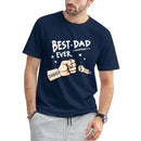 The Best Dad Ever - Family Personalized Custom Unisex T-shirt - Father's Day, Birthday Gift For Dad - Joliny
