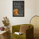 The Moment That You Left Me,My Heart Split In Two - Personalized Canvas Wall Art - Joliny