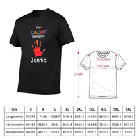 This Grandpa Daddy Belongs To - Gift For Dad, Father, Grandfather - Personalized T Shirt - Joliny