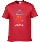 This Grandpa Daddy Belongs To - Gift For Dad, Father, Grandfather - Personalized T Shirt - Joliny