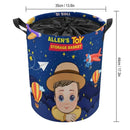 This Is My Toy Storage Basket - Personalized Laundry Storage Basket - Joliny