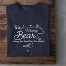 This mama bear prints her heart on clothing - Family Personalized Unisex T-Shirt, Gift for Mom - Joliny