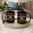 To my Husband I Wish I Could Turn Back The Clock - Black Mug - Joliny
