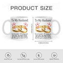 To My Husband/Wife - Personalized Mug - Joliny