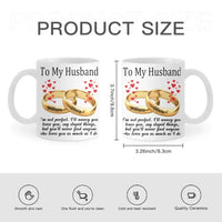 To My Husband/Wife - Personalized Mug - Joliny