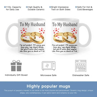 To My Husband/Wife - Personalized Mug - Joliny