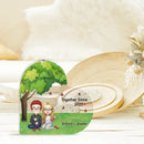 Together Since - Personalize Heart Shaped Acrylic Plaque - Anniversary Gift For Couples - Joliny