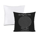 Under This Sky It All Began - Personalized Photo Upload Custom Sky Star Map Pillow - Joliny