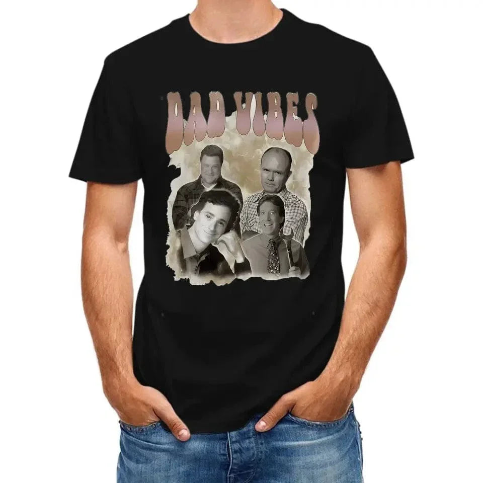 Vintage 90s Dad Vibes T-Shirt, Father's Day Gift - Joliny