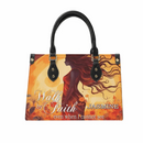 Walk By Faith - Personalized Leather Bag - Joliny
