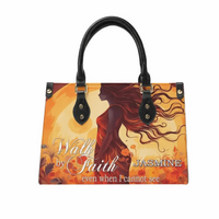 Walk By Faith - Personalized Leather Bag - Joliny