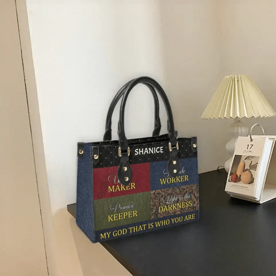 Way Maker - Personalized Leather Bag - Joliny