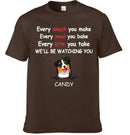 We'll Be Watching You - Personalised Dog Graphic T-Shirt - A Gift for Dog Lovers,Owners - Joliny