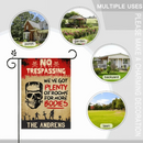 We've Got Plenty Of Rooms For More Bodies - Personalized Zombie Flag, Halloween Ideas - Joliny