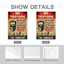 We've Got Plenty Of Rooms For More Bodies - Personalized Zombie Flag, Halloween Ideas - Joliny