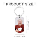 When You Miss Me Have No Fear Personalized Aluminum Keychain Gift For Family,Dog Lovers,Cat Lovers - Joliny