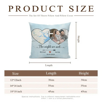 Where Our Story Began - Personalized Photo Upload Gift Custom Map Pillow - Joliny
