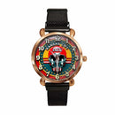 Custom Football Watch – Personalized Name & Number, Kansas City Fan Gift, Sports Lover Timepiece - Joliny