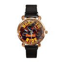 Customized Motorcycle Themed Watch – Retro Neon-style Watch with Customizable Name Feature - A Gift For Motorcycle Enthusiast,Friend,Brother - Joliny
