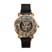 Customized Owl Design Watch – Personalized Name Fantasy Owl Dial - A Gift For Friend,BFF,Owl Lovers - Joliny