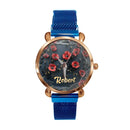 Customized Papaver Rhoeas Patterned Watch – Personalized Names - A Gift For Friend,BFF,Roommate - Joliny