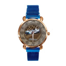 Customized Racing Competition Theme Watch - Personalized Photo-themed Racing Dirt Track Decorative Watch - A Gift For Friend,Race Car Driver,Race Car Fans - Joliny