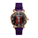 Customized Vintage Instrument-themed Watch – Personalized Name and Instrument Type Watche - A Gift For Friend,BFF,Instrument Enthusiast,Musician - Joliny