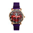 Mechanics is Power - Mechanical Tool-design Watches with Personalized Names, Featuring Patterns of Wrenches - A Gift For Family,Boyfriend,Dad,Mechanical Enthusiast - Joliny