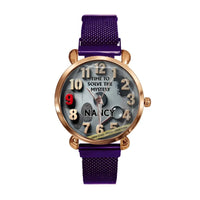 Time To Solve The Mystery - personalized Name Watch - A Gift for Friend,BFF,Suspense Drama Fans,Detective - Joliny