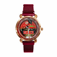 Custom Graduation Watch - Personalized Congrats Grad Gift with Name, Perfect for Graduation Celebration & Keepsake - Joliny