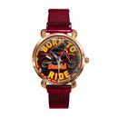 Customized Motorcycle Themed Watch – Retro Neon-style Watch with Customizable Name Feature - A Gift For Motorcycle Enthusiast,Friend,Brother - Joliny