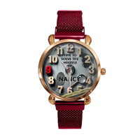 Time To Solve The Mystery - personalized Name Watch - A Gift for Friend,BFF,Suspense Drama Fans,Detective - Joliny