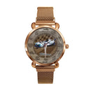 Customized Racing Competition Theme Watch - Personalized Photo-themed Racing Dirt Track Decorative Watch - A Gift For Friend,Race Car Driver,Race Car Fans - Joliny