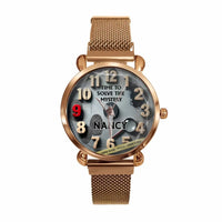 Time To Solve The Mystery - personalized Name Watch - A Gift for Friend,BFF,Suspense Drama Fans,Detective - Joliny